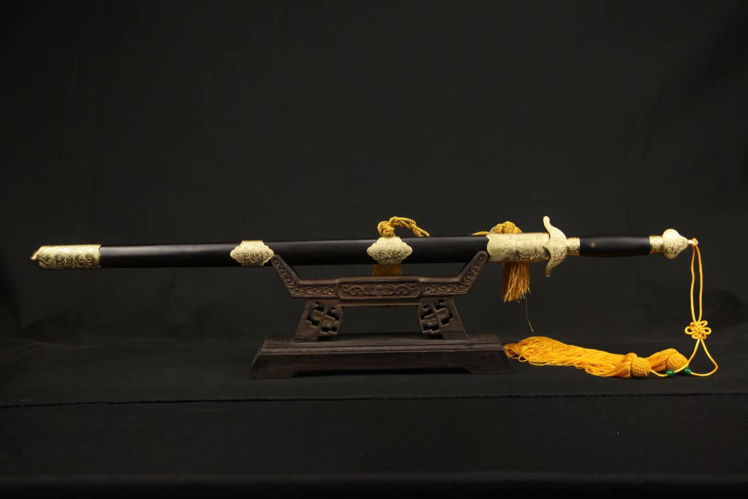 祥龙太极剑（黑檀木）